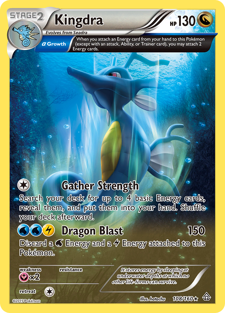 Kingdra (108/160) [XY: Primal Clash] | Game Haven TX