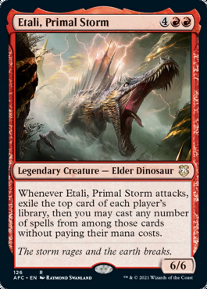 Etali, Primal Storm [Dungeons & Dragons: Adventures in the Forgotten Realms Commander] | Game Haven TX