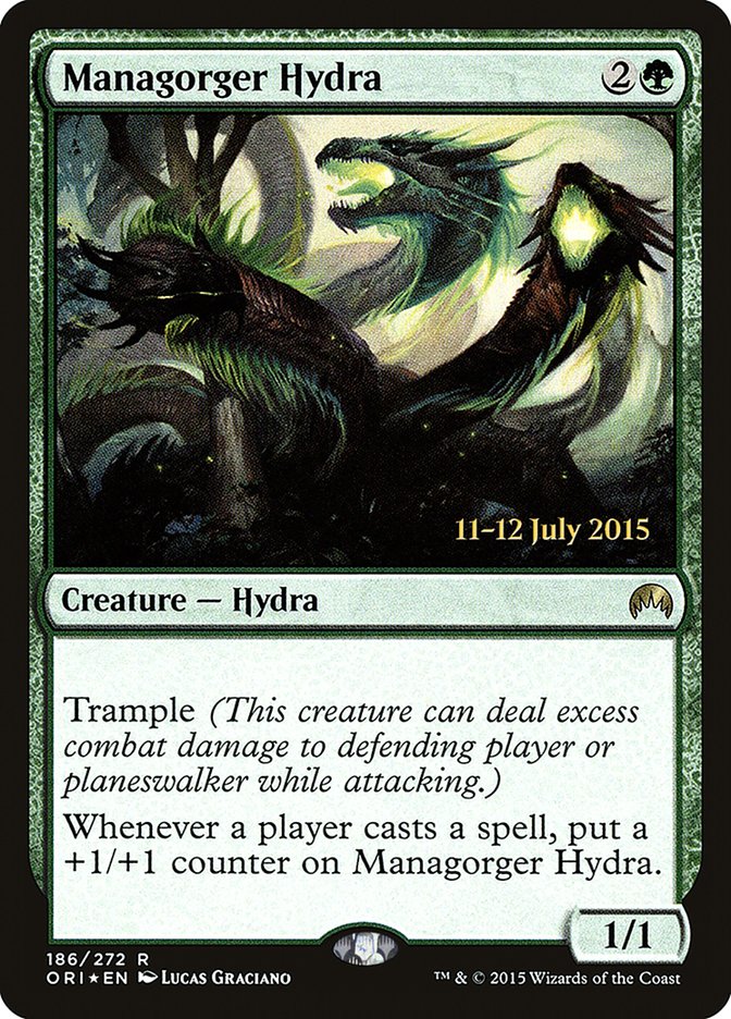 Managorger Hydra [Magic Origins Promos] | Game Haven TX