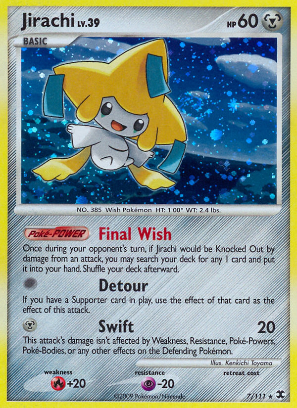 Jirachi (7/111) [Platinum: Rising Rivals] | Game Haven TX