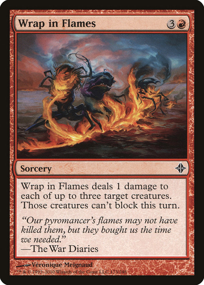 Wrap in Flames [Rise of the Eldrazi] | Game Haven TX