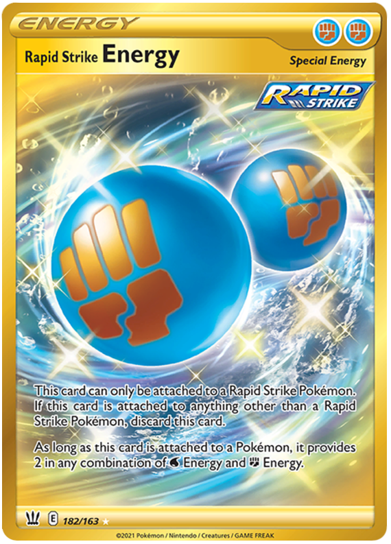 Rapid Strike Energy (182/163) [Sword & Shield: Battle Styles] | Game Haven TX