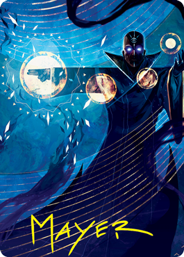 Negate Art Card (Gold-Stamped Signature) [Strixhaven: School of Mages Art Series] | Game Haven TX