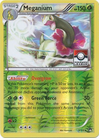 Meganium (3/122) (League Promo) [XY: BREAKpoint] | Game Haven TX