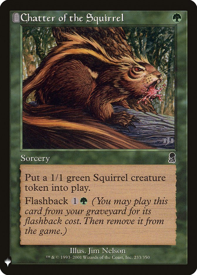 Chatter of the Squirrel [Mystery Booster] | Game Haven TX