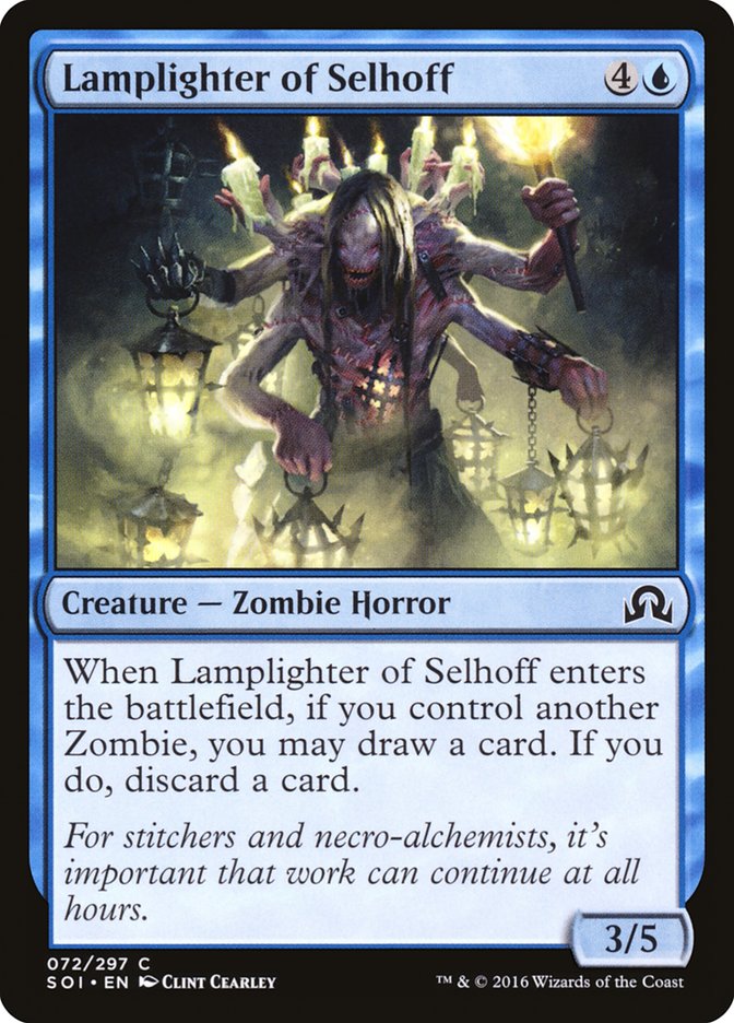Lamplighter of Selhoff [Shadows over Innistrad] | Game Haven TX