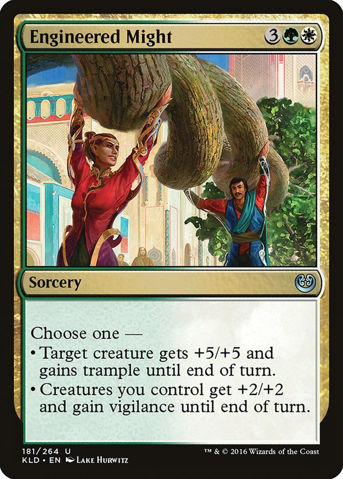 Engineered Might [Kaladesh] | Game Haven TX