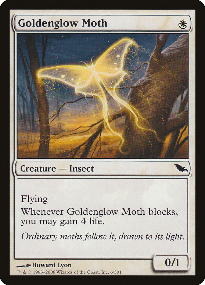 Goldenglow Moth [Shadowmoor] | Game Haven TX
