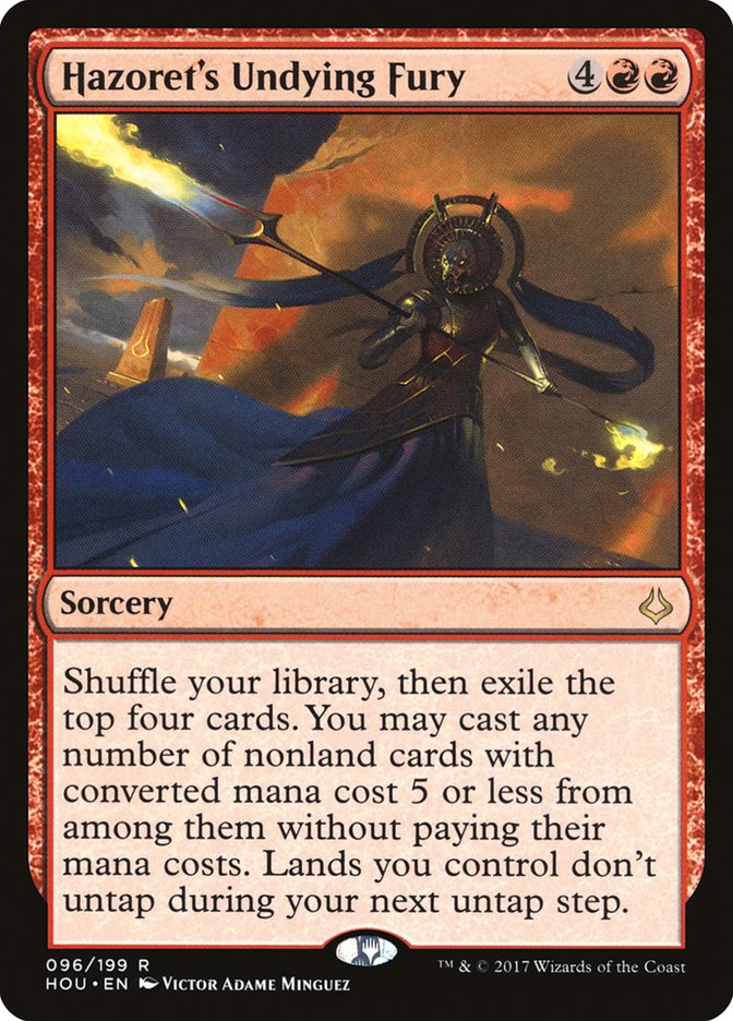 Hazoret's Undying Fury [Hour of Devastation] | Game Haven TX