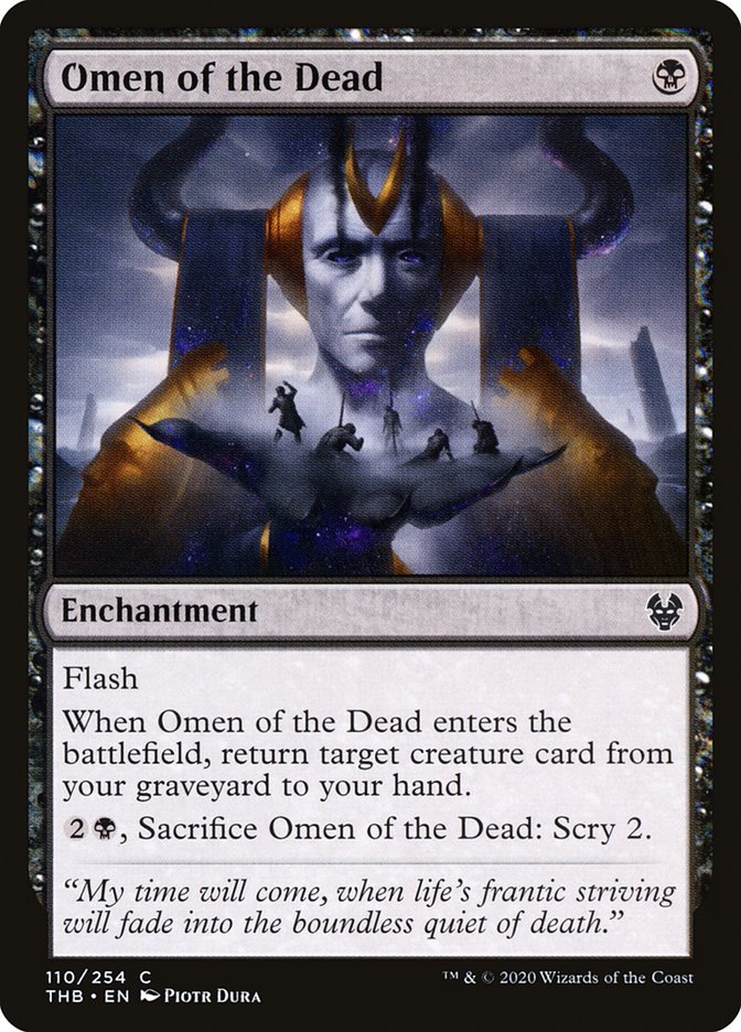 Omen of the Dead [Theros Beyond Death] | Game Haven TX