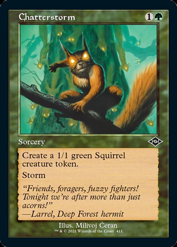 Chatterstorm (Retro) [Modern Horizons 2] | Game Haven TX