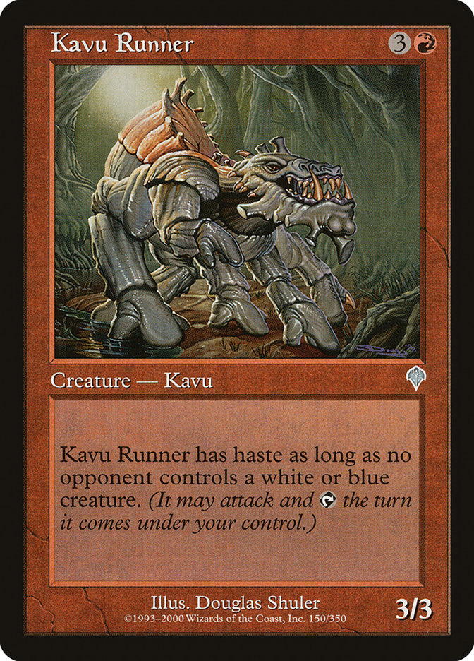Kavu Runner [Invasion] | Game Haven TX