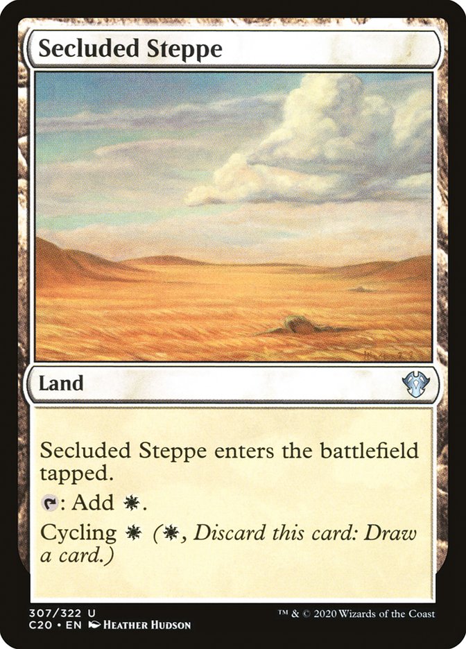 Secluded Steppe [Commander 2020] | Game Haven TX