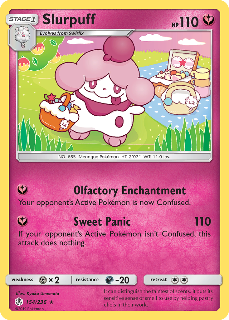 Slurpuff (154/236) [Sun & Moon: Cosmic Eclipse] | Game Haven TX