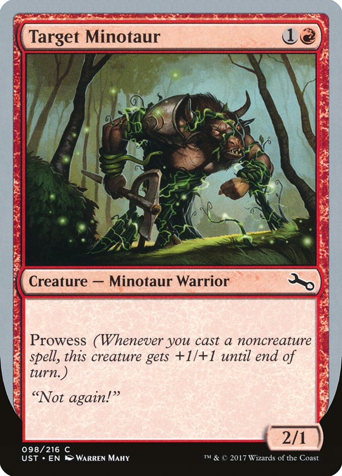 Target Minotaur [Unstable] | Game Haven TX