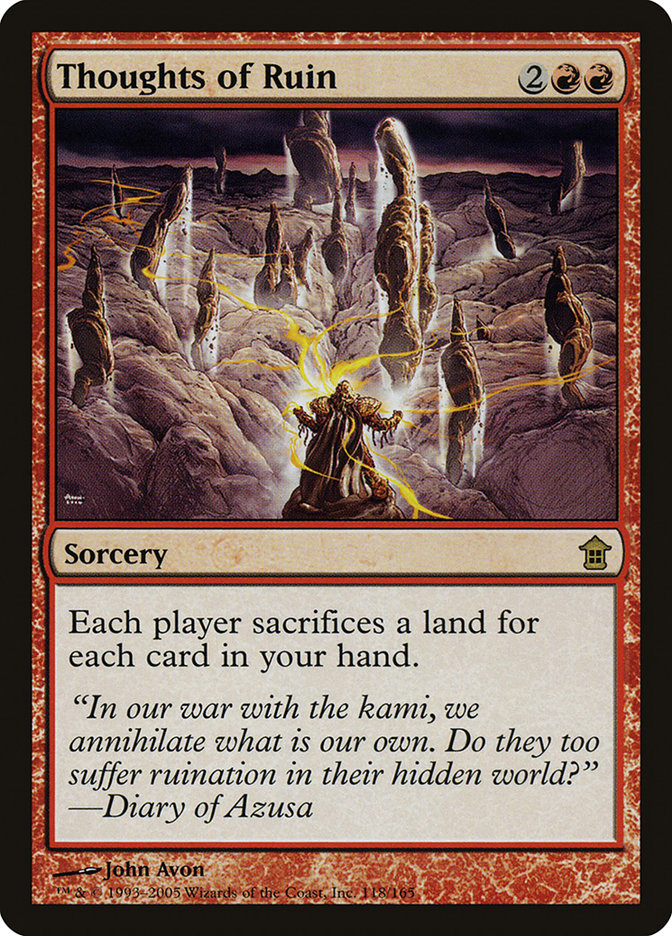 Thoughts of Ruin [Saviors of Kamigawa] | Game Haven TX
