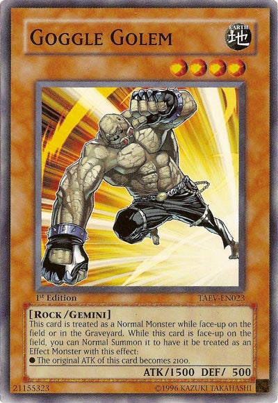 Goggle Golem [TAEV-EN023] Common | Game Haven TX