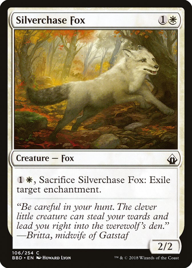 Silverchase Fox [Battlebond] | Game Haven TX