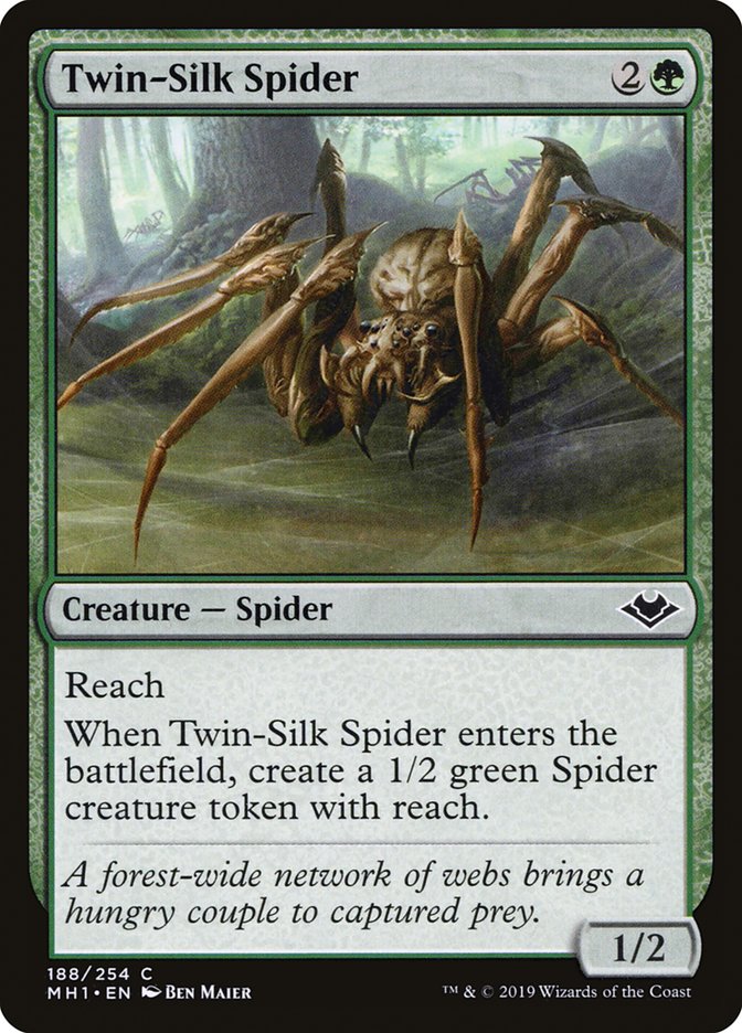 Twin-Silk Spider [Modern Horizons] | Game Haven TX
