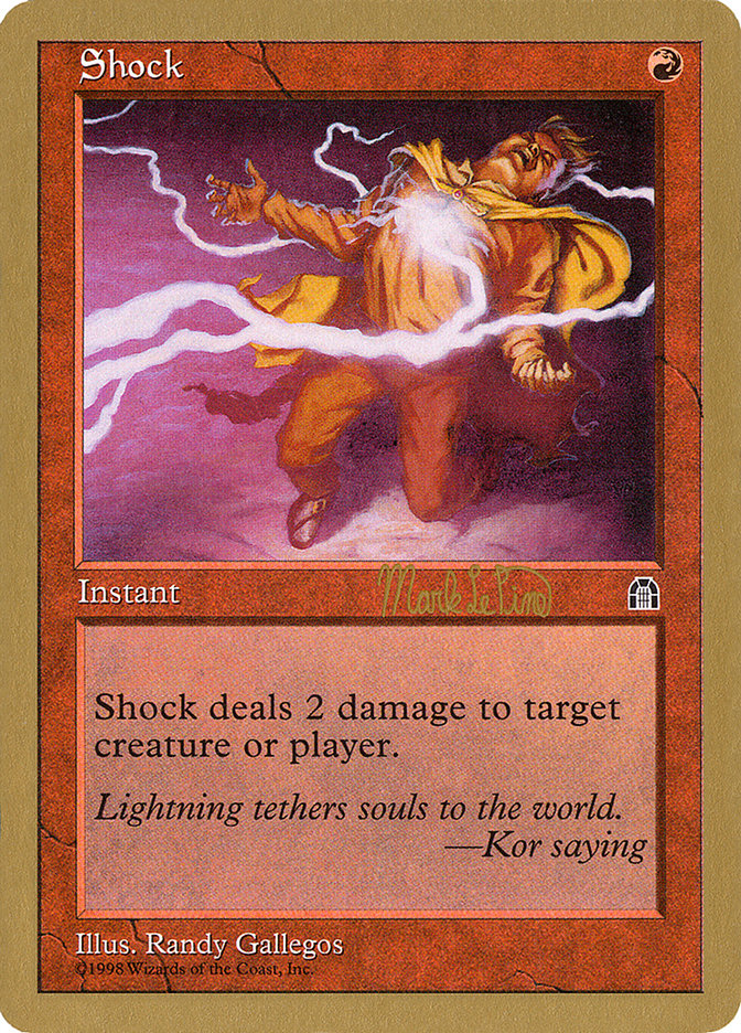 Shock (Mark Le Pine) [World Championship Decks 1999] | Game Haven TX