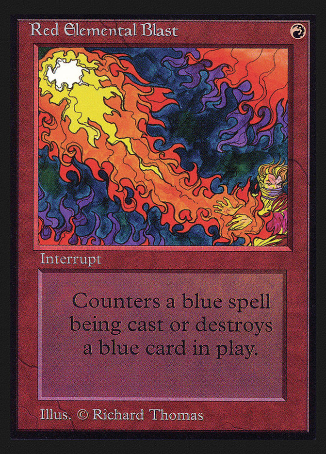Red Elemental Blast (CE) [Collectors’ Edition] | Game Haven TX