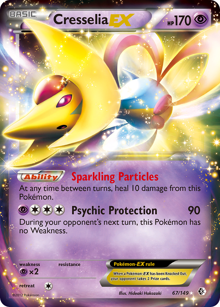 Cresselia EX (67/149) [Black & White: Boundaries Crossed] | Game Haven TX