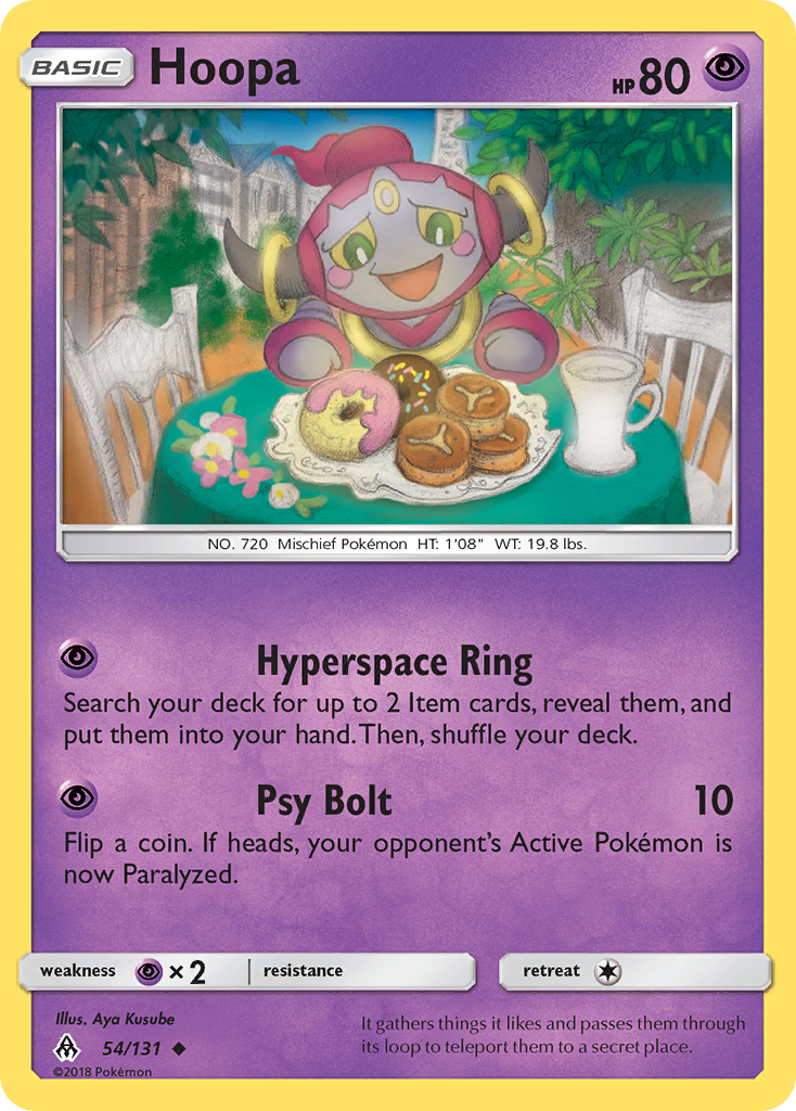 Hoopa (54/131) [Sun & Moon: Forbidden Light] | Game Haven TX