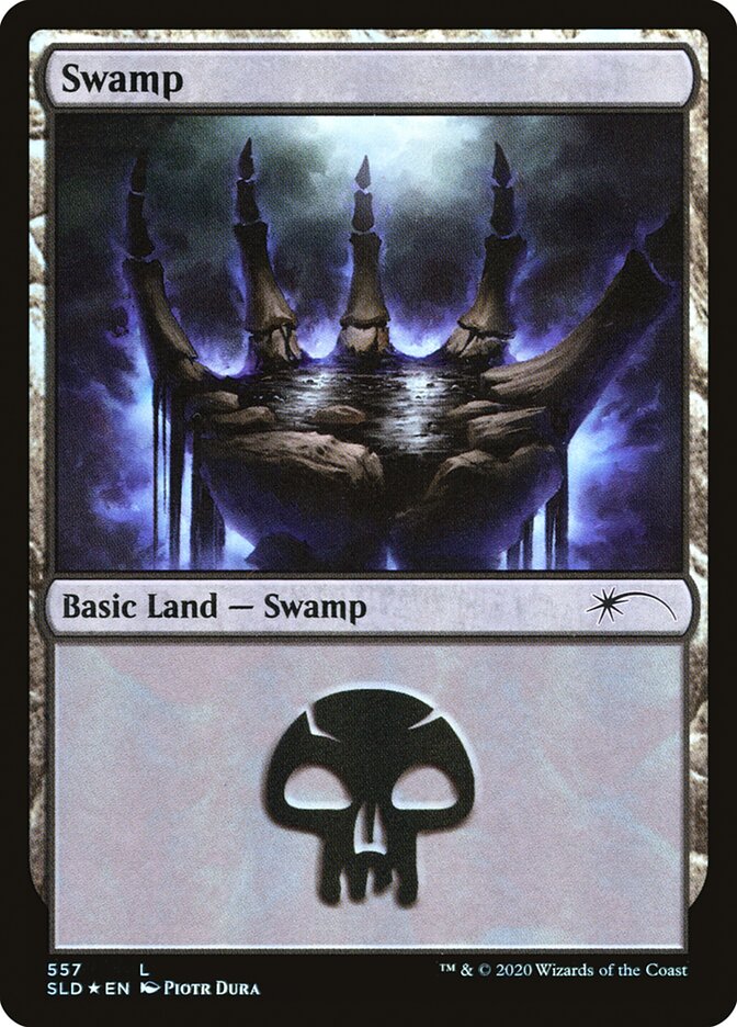 Swamp (Discarding) (557) [Secret Lair Drop Promos] | Game Haven TX