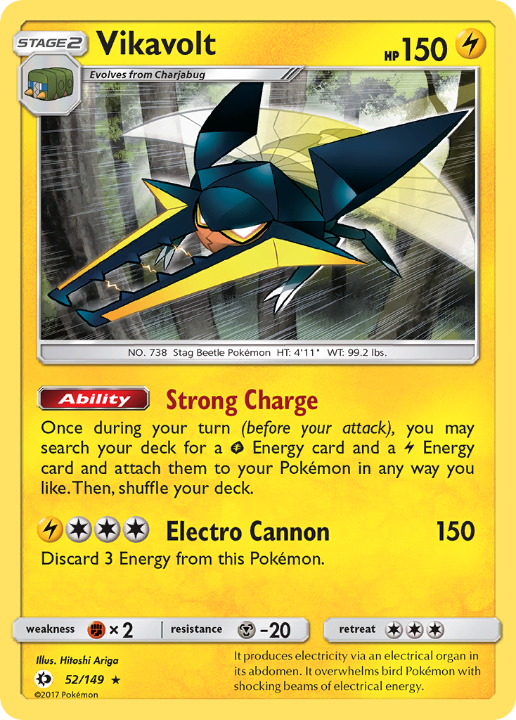 Vikavolt (52/149) [Sun & Moon: Base Set] | Game Haven TX