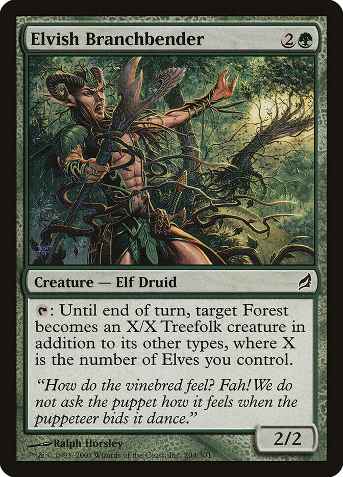 Elvish Branchbender [Lorwyn] | Game Haven TX