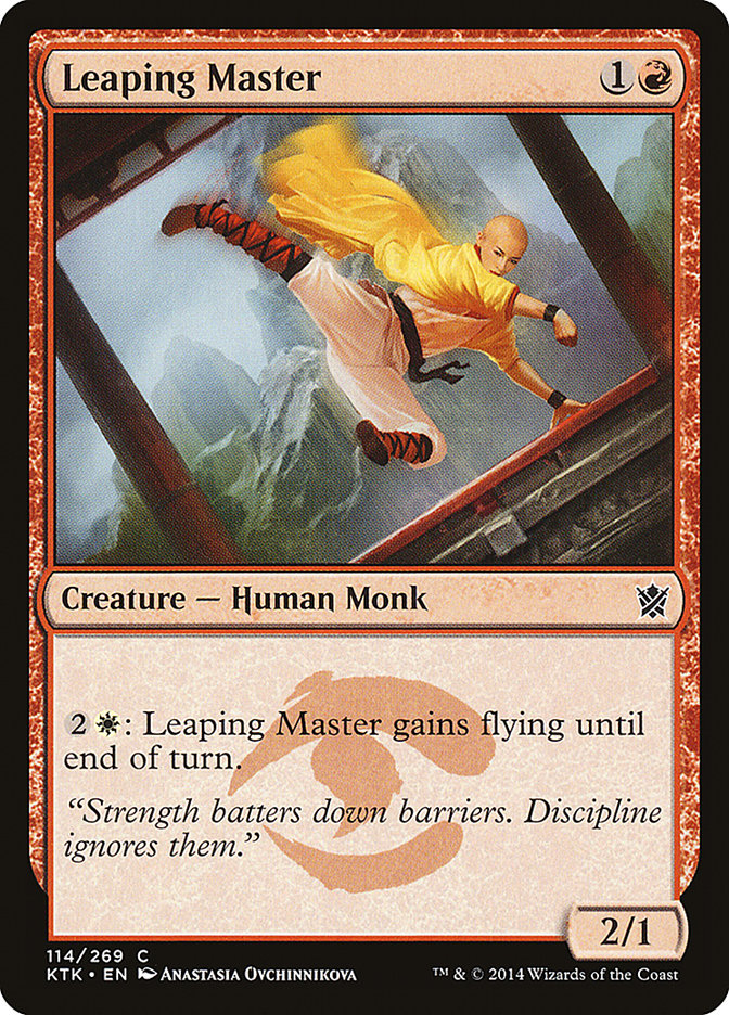 Leaping Master [Khans of Tarkir] | Game Haven TX