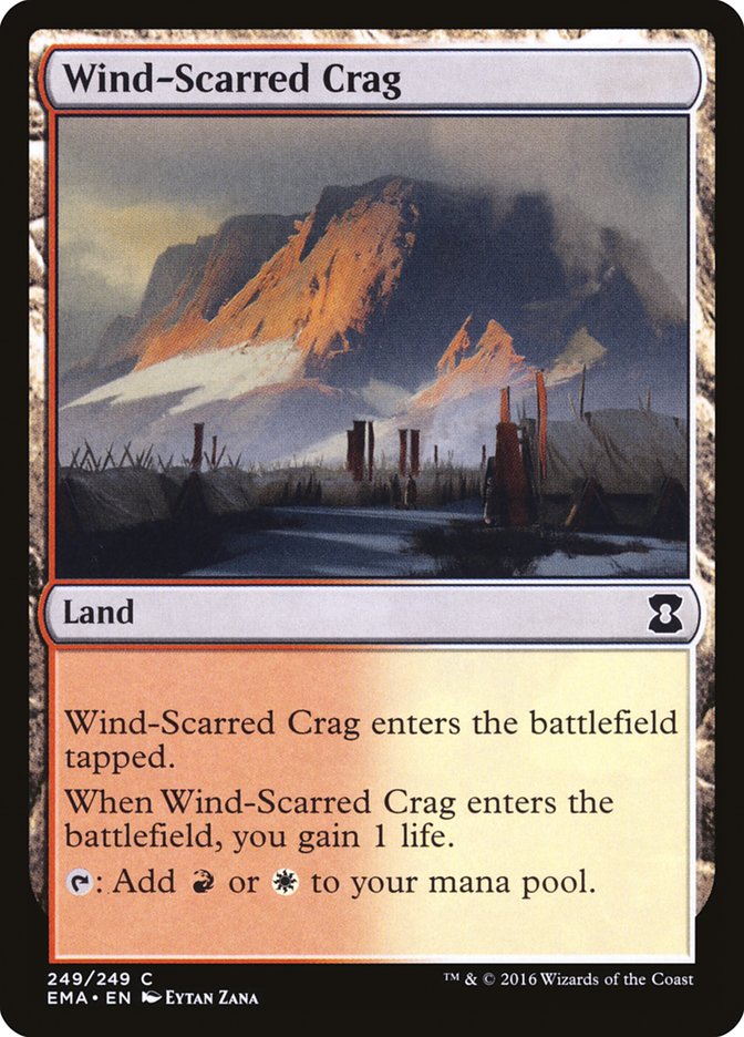 Wind-Scarred Crag [Eternal Masters] | Game Haven TX