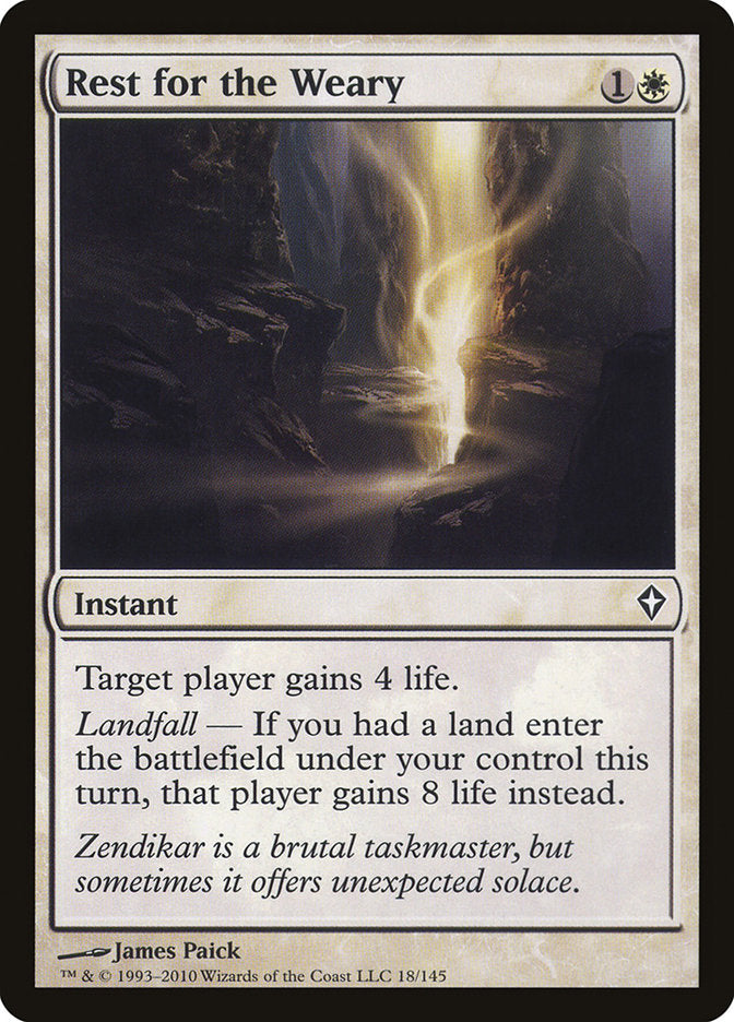 Rest for the Weary [Worldwake] | Game Haven TX