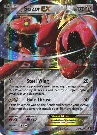 Scizor EX (76/122) (Jumbo Card) [XY: BREAKpoint] | Game Haven TX