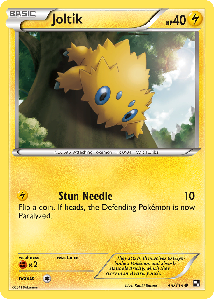 Joltik (44/114) [Black & White: Base Set] | Game Haven TX