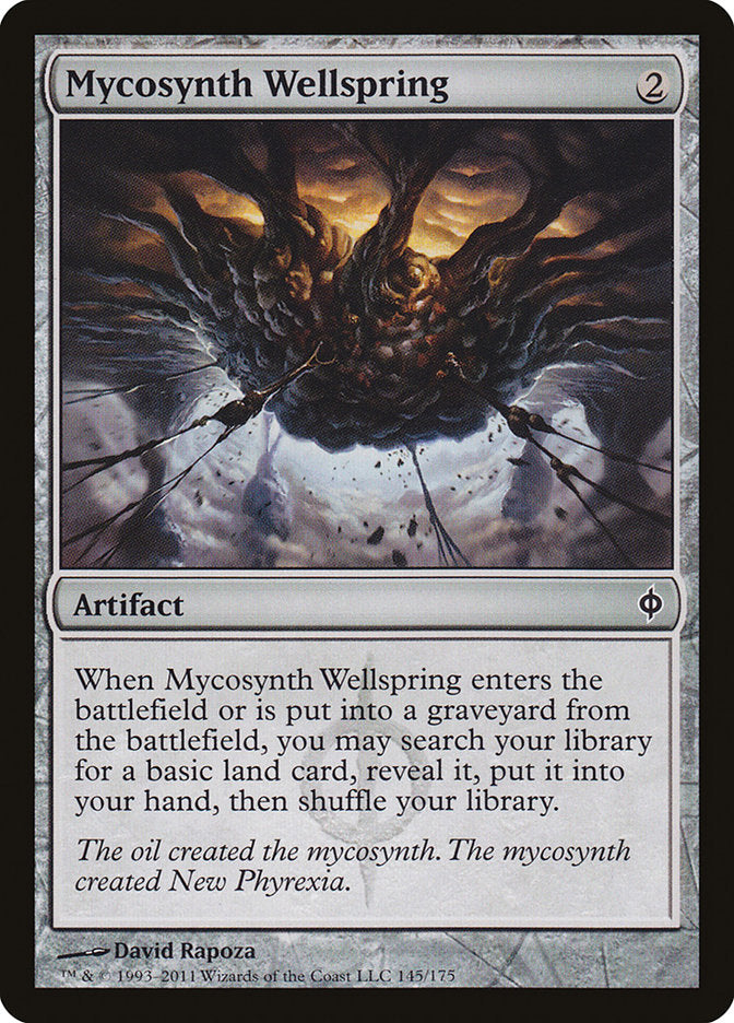 Mycosynth Wellspring [New Phyrexia] | Game Haven TX