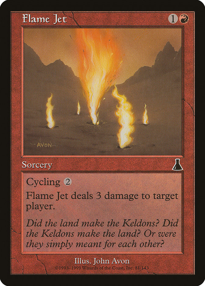 Flame Jet [Urza's Destiny] | Game Haven TX