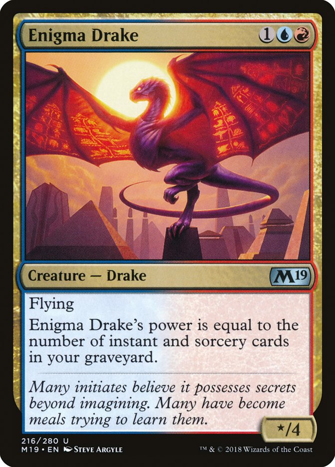 Enigma Drake [Core Set 2019] | Game Haven TX