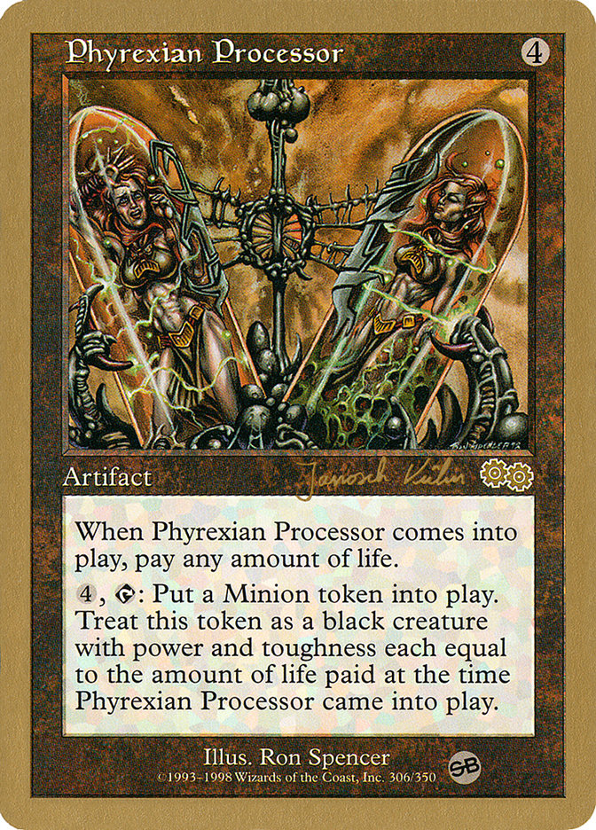 Phyrexian Processor (Janosch Kuhn) (SB) [World Championship Decks 2000] | Game Haven TX