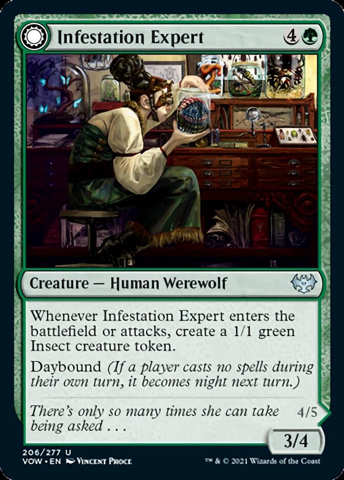 Infestation Expert // Infested Werewolf [Innistrad: Crimson Vow] | Game Haven TX