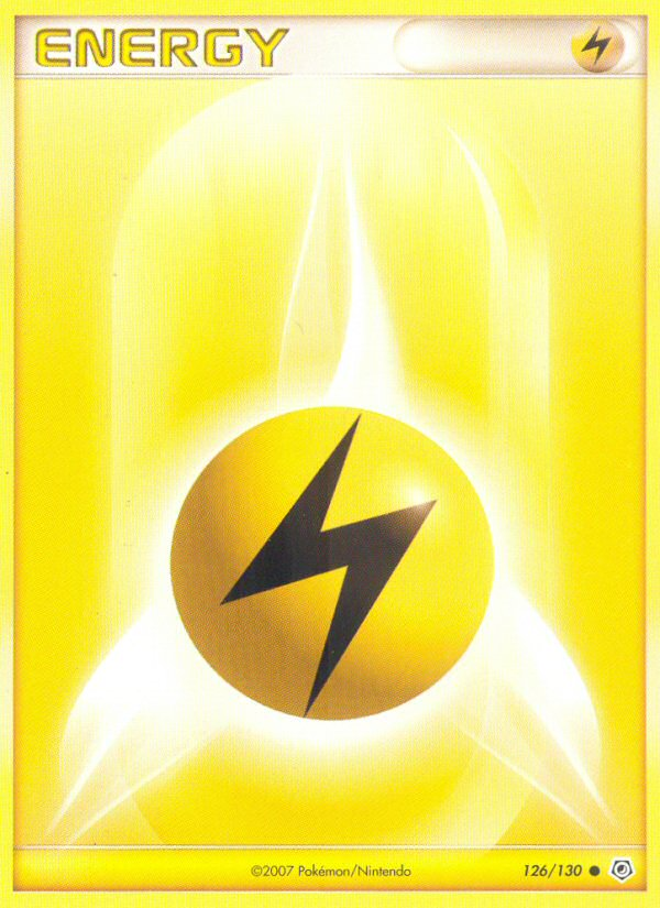Lightning Energy (126/130) [Diamond & Pearl: Base Set] | Game Haven TX