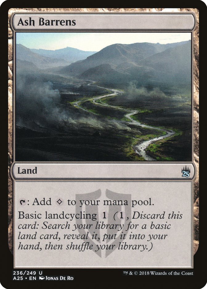 Ash Barrens [Masters 25] | Game Haven TX