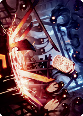 Smoke Spirits' Aid Art Card [Kamigawa: Neon Dynasty Art Series] | Game Haven TX