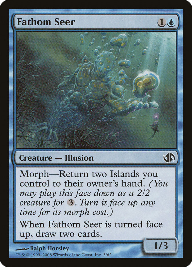 Fathom Seer [Duel Decks: Jace vs. Chandra] | Game Haven TX
