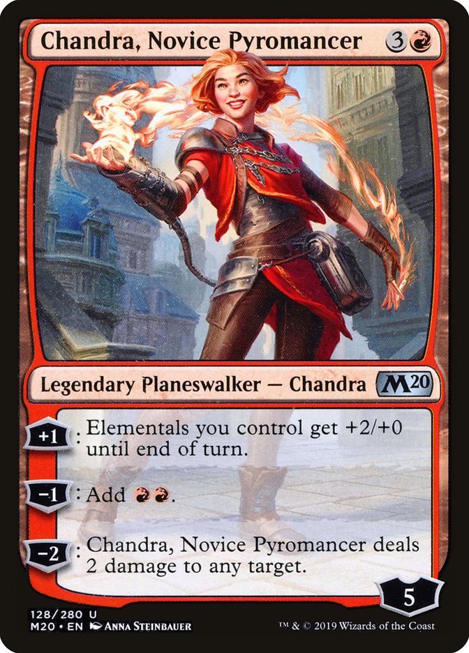 Chandra, Novice Pyromancer [Core Set 2020] | Game Haven TX