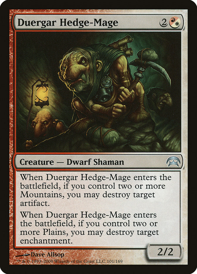 Duergar Hedge-Mage [Planechase] | Game Haven TX