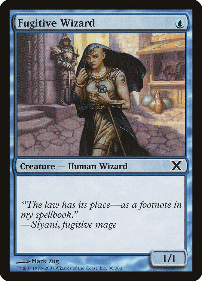 Fugitive Wizard [Tenth Edition] | Game Haven TX