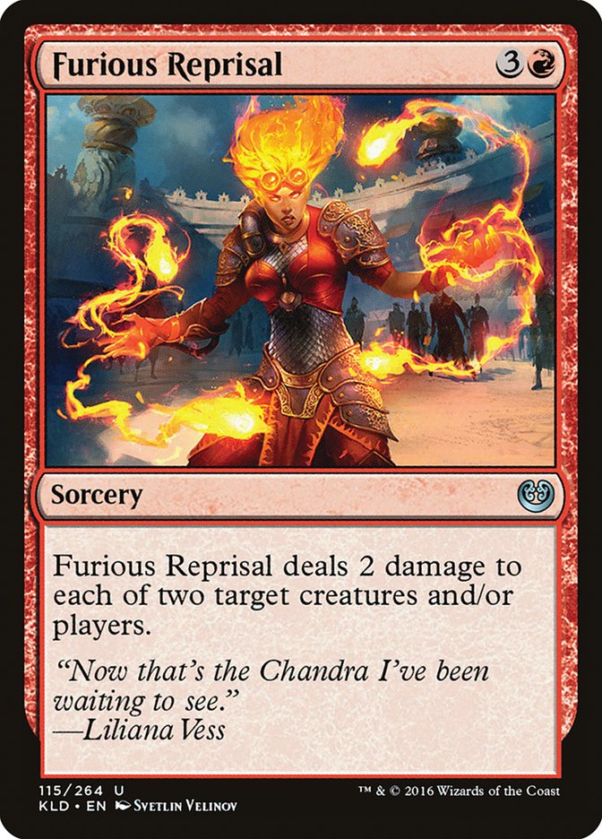 Furious Reprisal [Kaladesh] | Game Haven TX