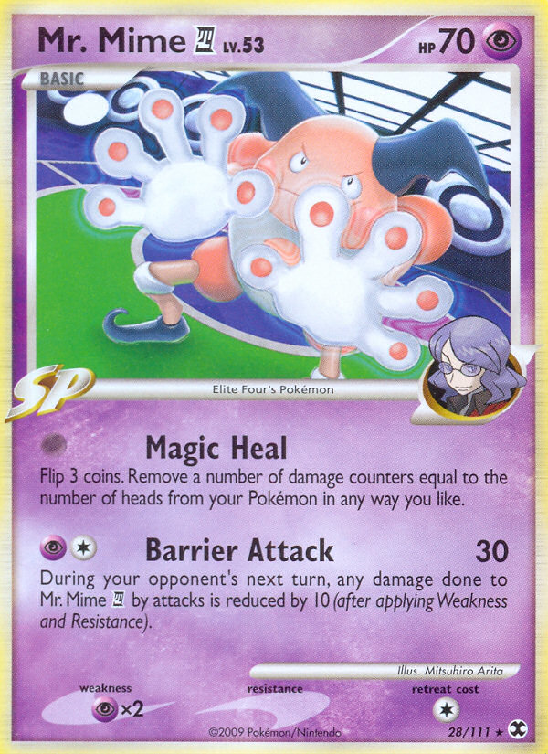 Mr. Mime (28/111) [Platinum: Rising Rivals] | Game Haven TX