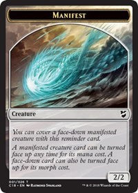 Manifest // Angel Double-sided Token [Commander 2018] | Game Haven TX